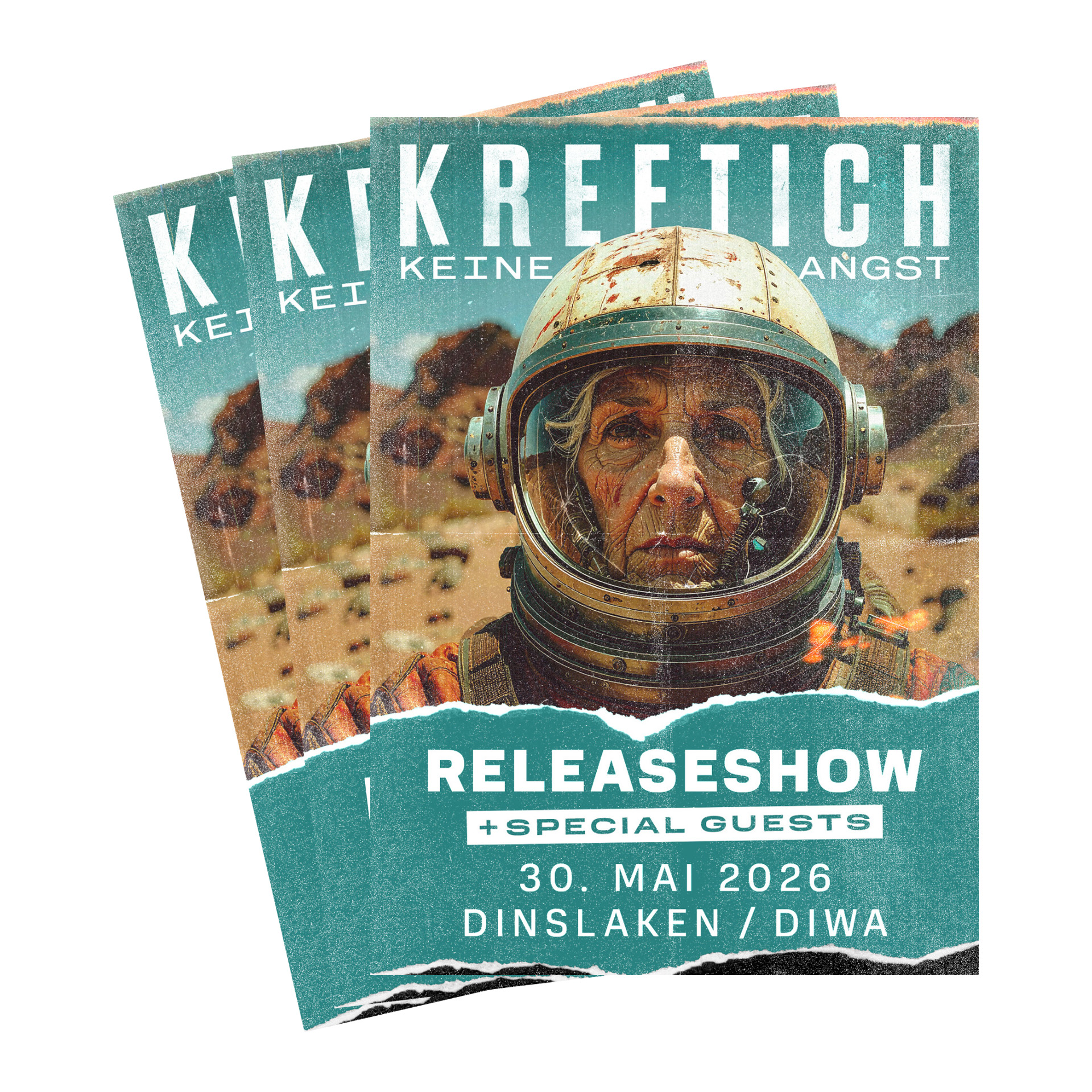 Kreftich - Keine Angst - Bundle inkl. Ticket für Releaseshow