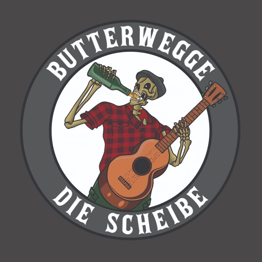 Der Butterwegge - Die Scheibe - schwarzes Vinyl LP